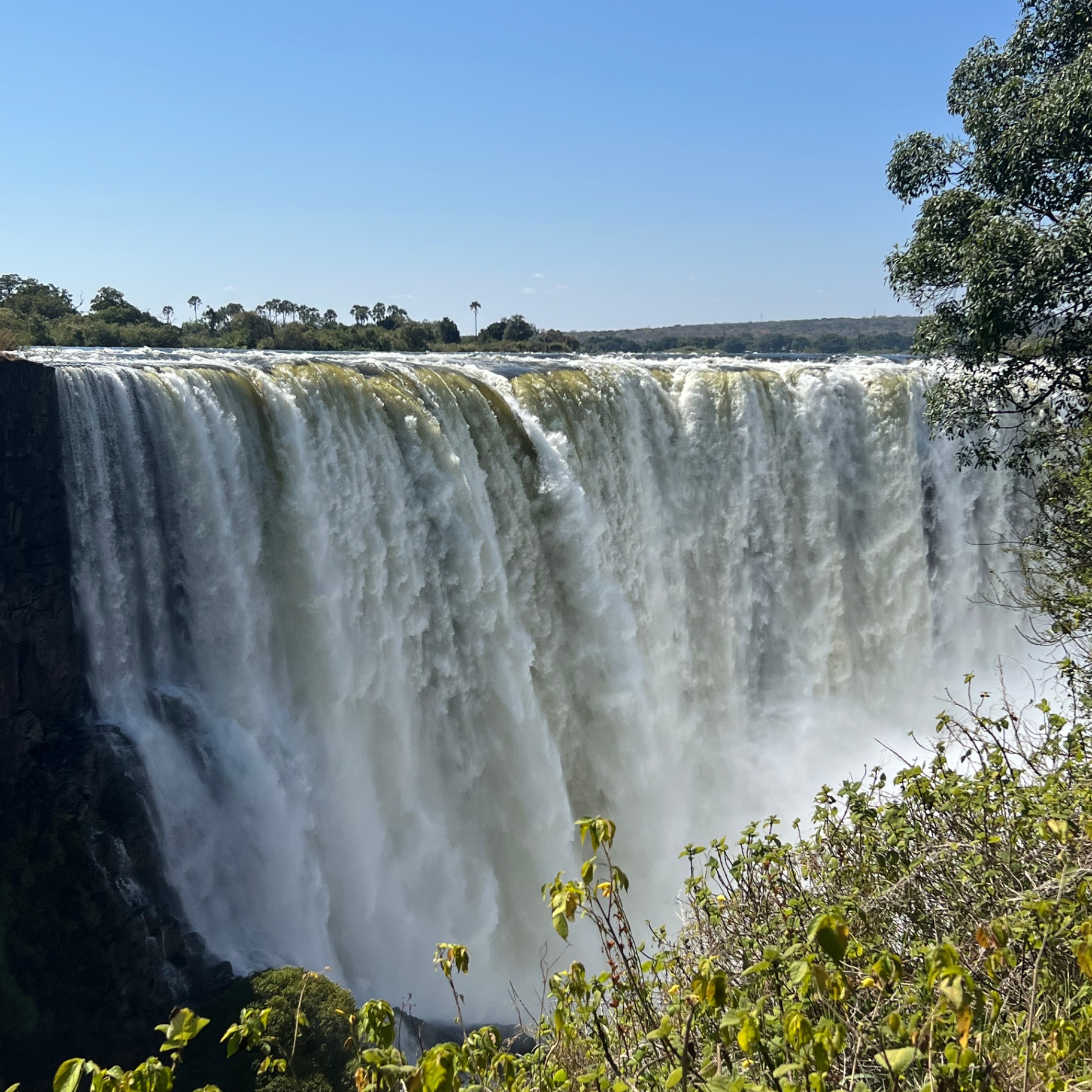 Victoria Falls in full flow